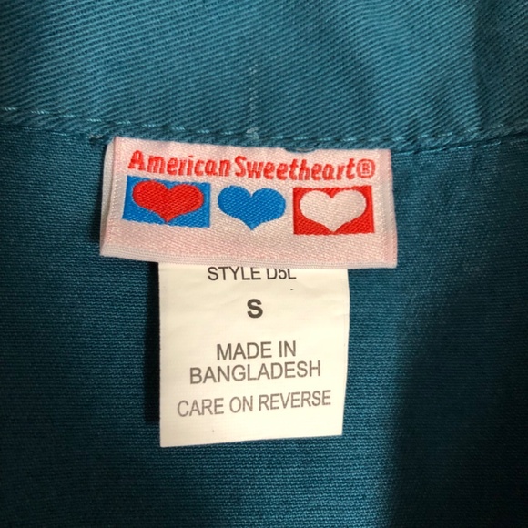 NWOT - Teal Jean Jacket with Straight Bottom - Picture 15 of 16
